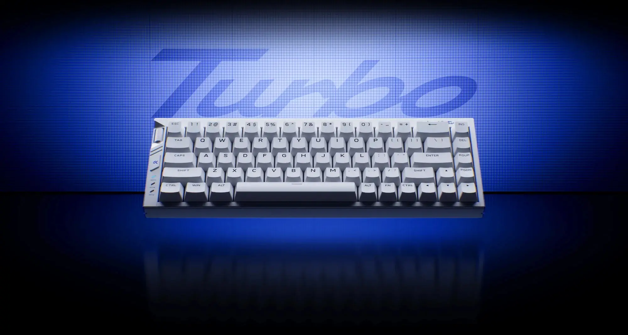 MCHOSE геймърска механична клавиатура Gaming Mechanical Keyboard Ace 68 Turbo - 16K, Mount Tai Magnetic Switch GT [Tactile] (English US), Black - image 13