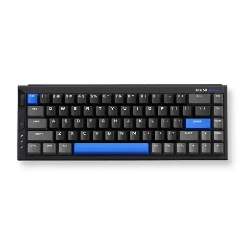 MCHOSE tastatură mecanică pentru gaming Gaming Mechanical Keyboard Ace 68 Turbo - 16K, Mount Tai Magnetic Switch GT [Tactile] (English US), negru - 1