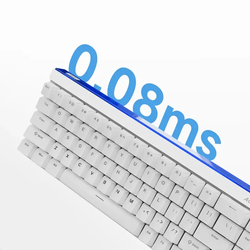 MCHOSE геймърска механична клавиатура Gaming Mechanical Keyboard Ace 68 Air - 8K, Mount Tai Magnetic Switch GT [Tactile] (English US), Black - image 2