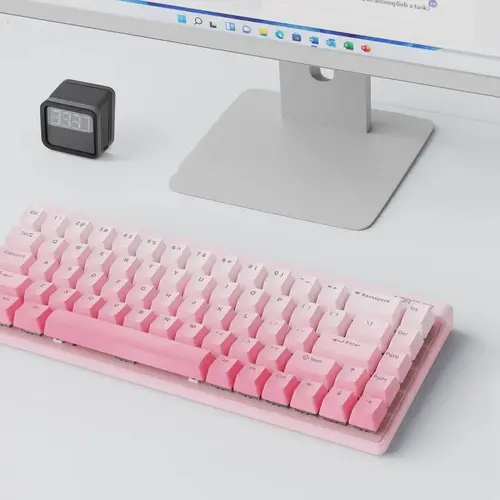MCHOSE геймърска механична клавиатура Gaming Mechanical Keyboard Ace 68 Air - 8K, Mount Tai Magnetic Switch GT [Tactile] (English US), Black - image 3