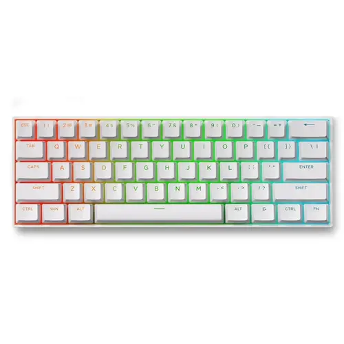 MCHOSE tastatură mecanică de gaming Gaming Mechanical Keyboard Ace 60 Pro - 8K, TTC Uranus Magnetic Switch - Standard [Linear] (English US), Alb - 1