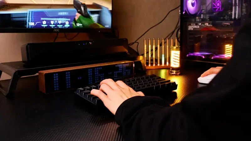 MCHOSE геймърска механична клавиатура Gaming Mechanical Keyboard Ace 60 Pro - 8K, KTEK Magnetic Switch [Linear] (English US), Black - image 10