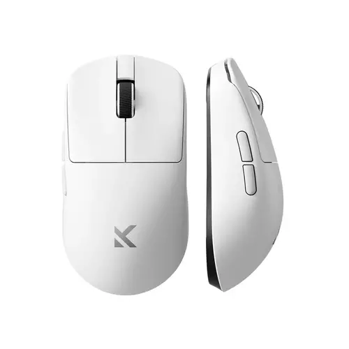 MCHOSE професионална геймърска мишка L7 Ultra Plus White - Wireless Gaming Mouse - Dual 8K, Kailh Optical - image 1
