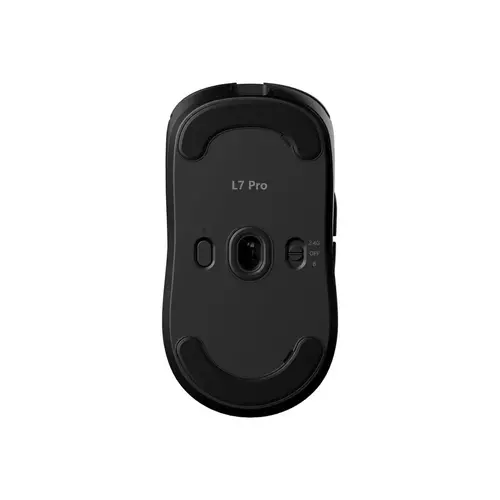 MCHOSE професионална геймърска мишка L7 Pro Black - Wireless Gaming Mouse - Dual 8K, Kailh Optical - image 4