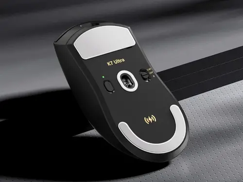 MCHOSE професионална геймърска мишка K7 Ultra Black - Wireless Gaming Mouse - Dual 8K, Omron Mechanical, Magnetic Charging Dock - image 7