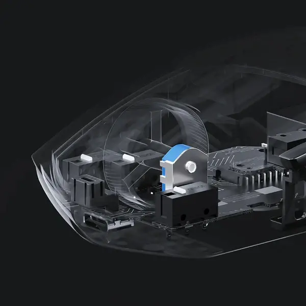 MCHOSE професионална геймърска мишка G3 V2 White - Wireless Gaming Mouse - 1K, Omron Mechanical - image 11