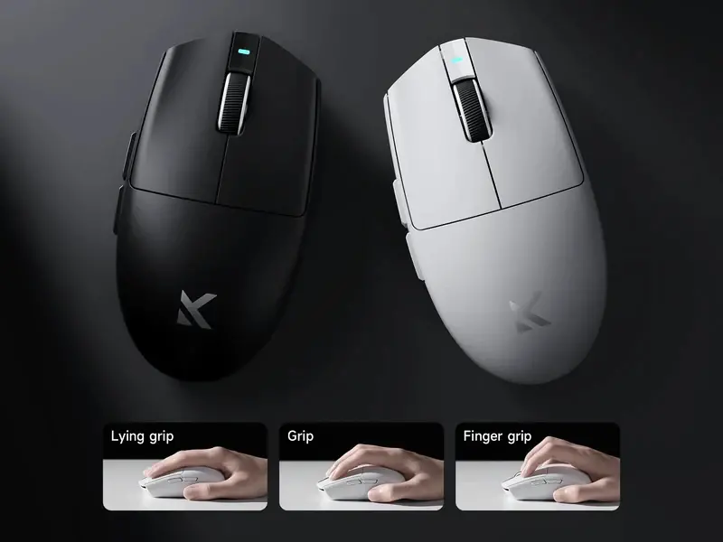 MCHOSE професионална геймърска мишка G3 V2 White - Wireless Gaming Mouse - 1K, Omron Mechanical - image 3