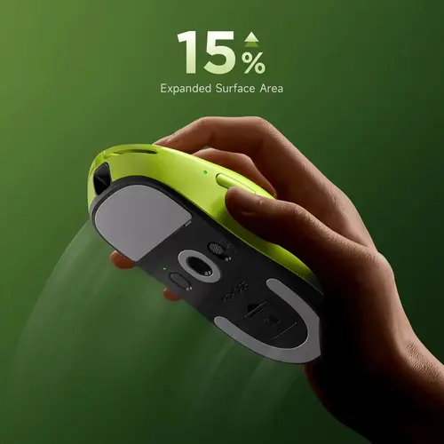 MCHOSE професионална геймърска мишка A7 V2 Ultra White - Wireless Gaming Mouse - Dual 8K, Omron Mechanical - image 12