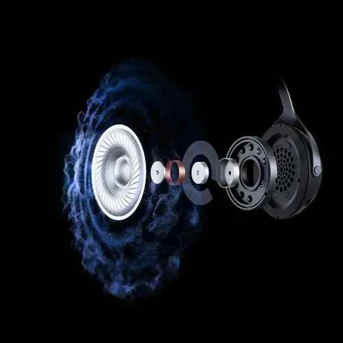 MCHOSE безжични геймърски слушалки Wireless Gaming Headphones - X9 White - Bluetooth , 2.4G - image 5
