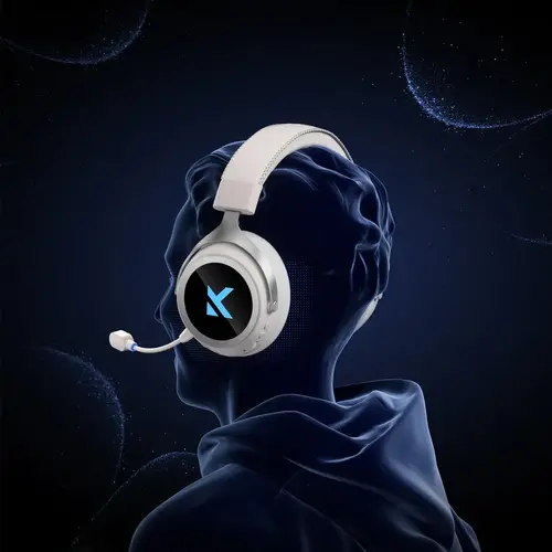 MCHOSE безжични геймърски слушалки Wireless Gaming Headphones - X9 Black - Bluetooth , 2.4G - image 7
