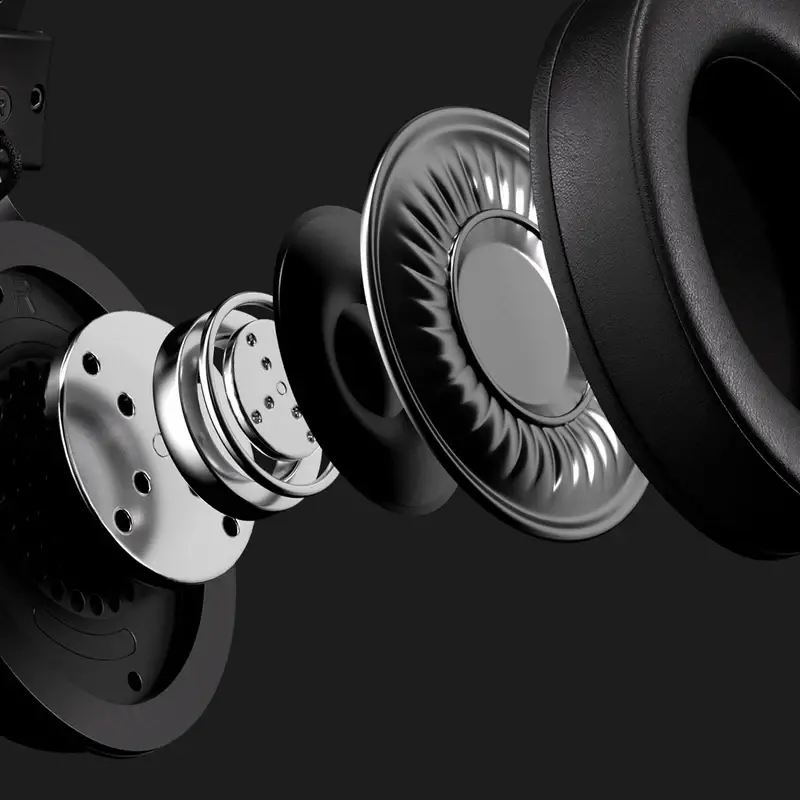 MCHOSE безжични геймърски слушалки Wireless Gaming Headphones - V9 Pro Icy White - Bluetooth , 2.4G - image 12