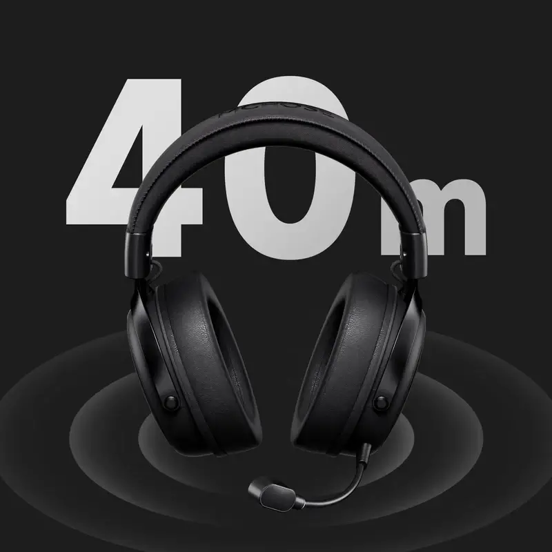 MCHOSE безжични геймърски слушалки Wireless Gaming Headphones - V9 Pro Icy White - Bluetooth , 2.4G - image 14