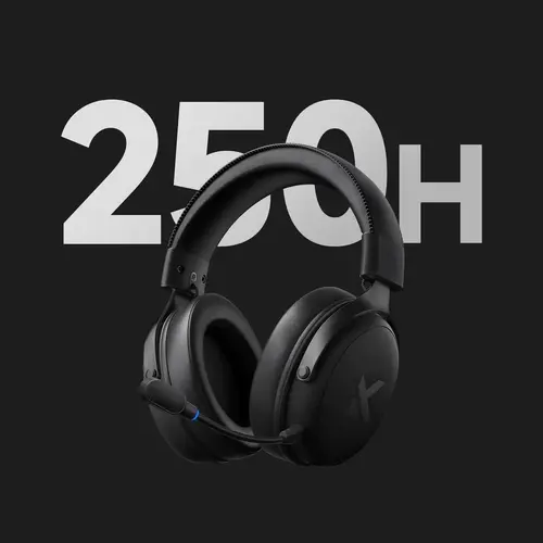 MCHOSE безжични геймърски слушалки Wireless Gaming Headphones - V9 Pro Icy White - Bluetooth , 2.4G - image 8