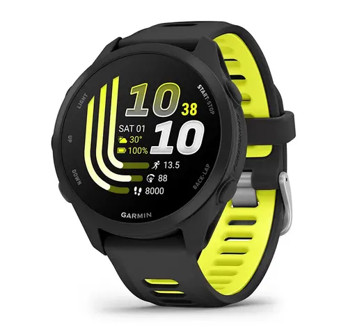 Garmin Forerunner® 170 - Black с Black/Amp Yellow каишка 010-03920-00 Garmin Forerunner® 170 - Black с Black/Amp Yellow каишка 010-03920-00