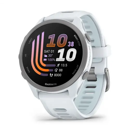 Garmin Forerunner® 170 - Whitestone с Whitestone/Cloud Blue каишка 010-03920-01