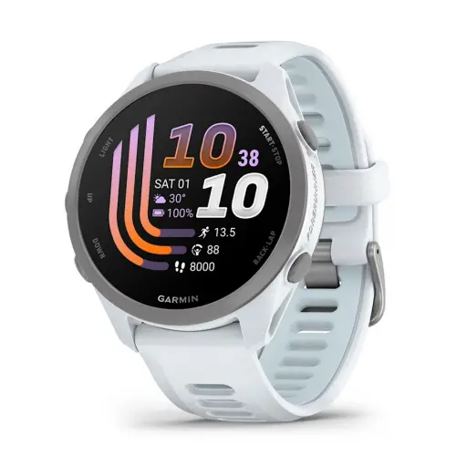 Garmin Forerunner® 170 - Music - Whitestone с Whitestone/Cloud Blue каишка 010-03920-11