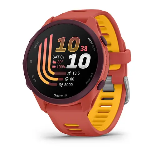 Garmin Forerunner® 170 - Music - Red Pink с Red Pink/Mango каишка 010-03920-13 Garmin Forerunner® 170 - Music - Red Pink с Red Pink/Mango каишка 010-03920-13