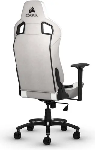 Геймърски стол Corsair T3 RUSH - Fabric Grey/White - image 2