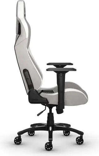 Геймърски стол Corsair T3 RUSH - Fabric Grey/White - image 3