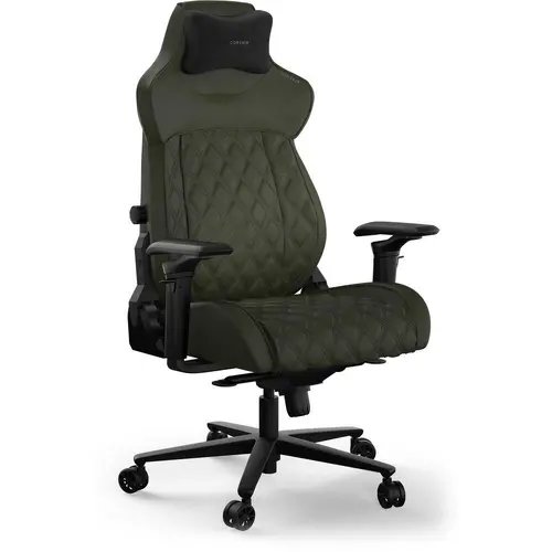 Геймърски стол Corsair TC500 LUXE - Sherwood Геймърски стол Corsair TC500 LUXE - Sherwood