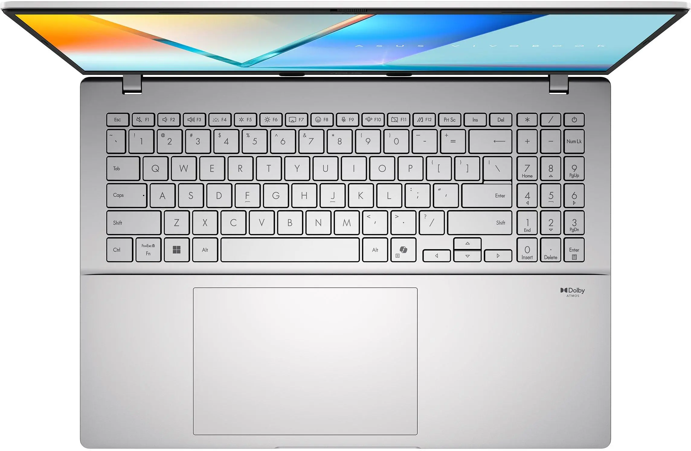Лаптоп, Asus Vivobook S S3607CA-RP037NA, Intel Ultra 7 255H 2.0 GHz (24MB Cache, up to 5.1 GHz, 16 cores, 16 Threads), 16.00" OLED WUXGA(WU) 1920X1200 16:10,144 Hz, LPDDR5  16GB  ( on BD),1TB SSD G4,Backlit Kbd, No OS, Cool Silver+Backpack, no adapter - image 4