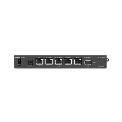 Рутер Ruijie RG-EG406XS, 5x2.5G, 400 клиента,Cloud Managed, 1x10G SFP+,5xWAN - image 1
