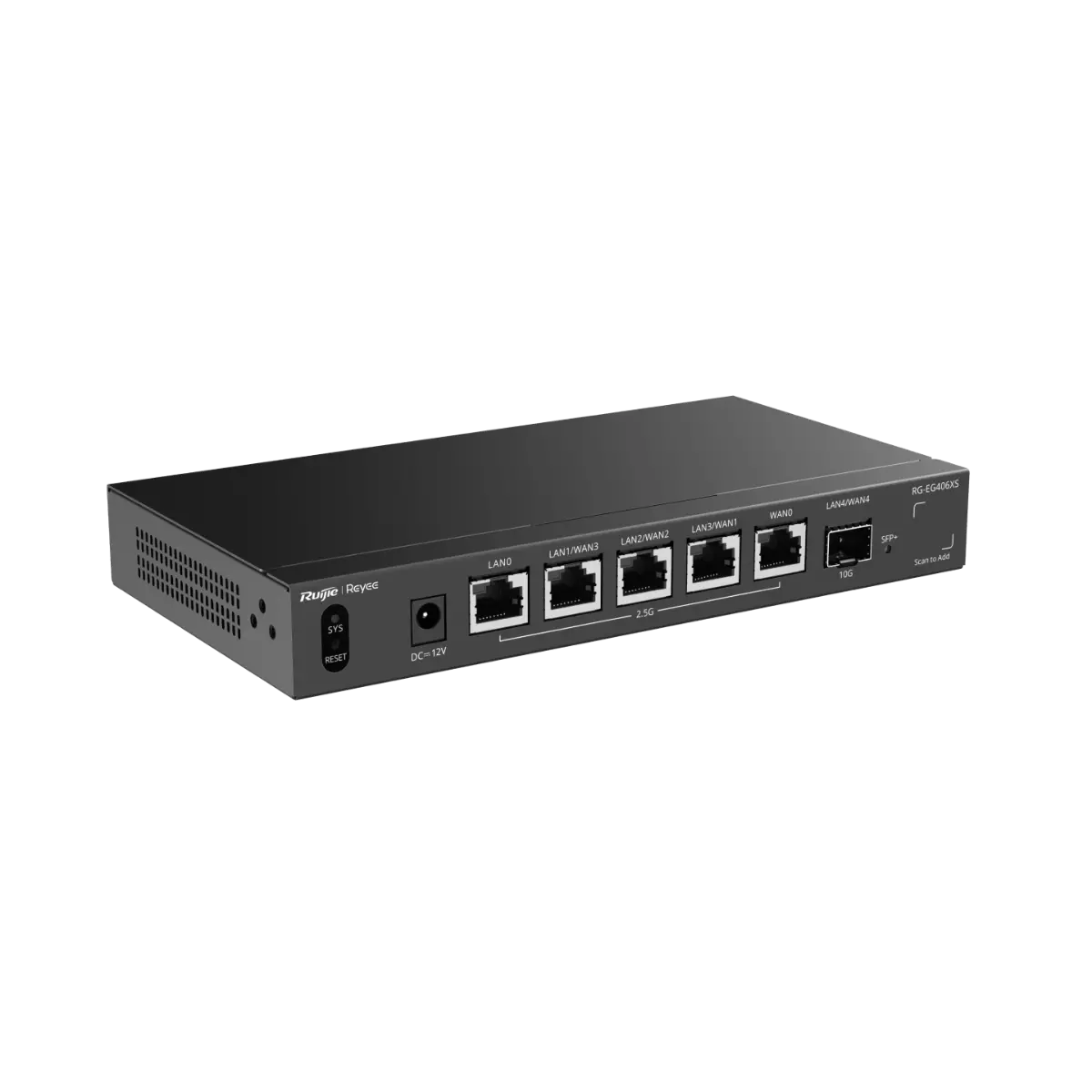 Рутер Ruijie RG-EG406XS, 5x2.5G, 400 клиента,Cloud Managed, 1x10G SFP+,5xWAN - image 3
