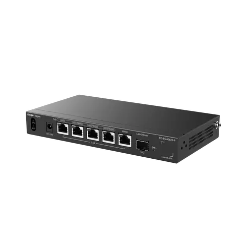 Рутер Ruijie RG-EG406XS-P, 5x2.5G, 400 клиента,Cloud, 4xPOE+, 1x10G SFP+,5xWAN - image 2