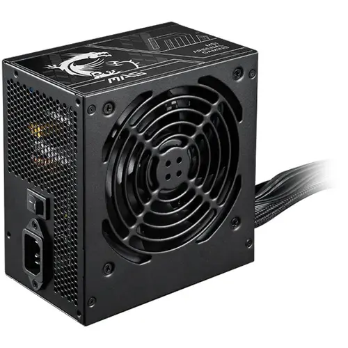 MSI MAG A750BN PCIE5 II, 750W, 80 Plus Bronze, 120mm Low Noise Fan, Protections: OVP/OCP/SCP/OPP/UVP, Dimensions: 140mmx150mmx86mm, 5Y Warranty