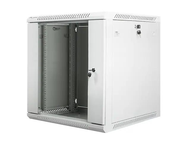 Rack επικοινωνιών, Lanberg ερμάριο rack 19" επιτοίχιο 12U / 600x600 για αυτοσυναρμολόγηση (flat pack), γκρι - image 2