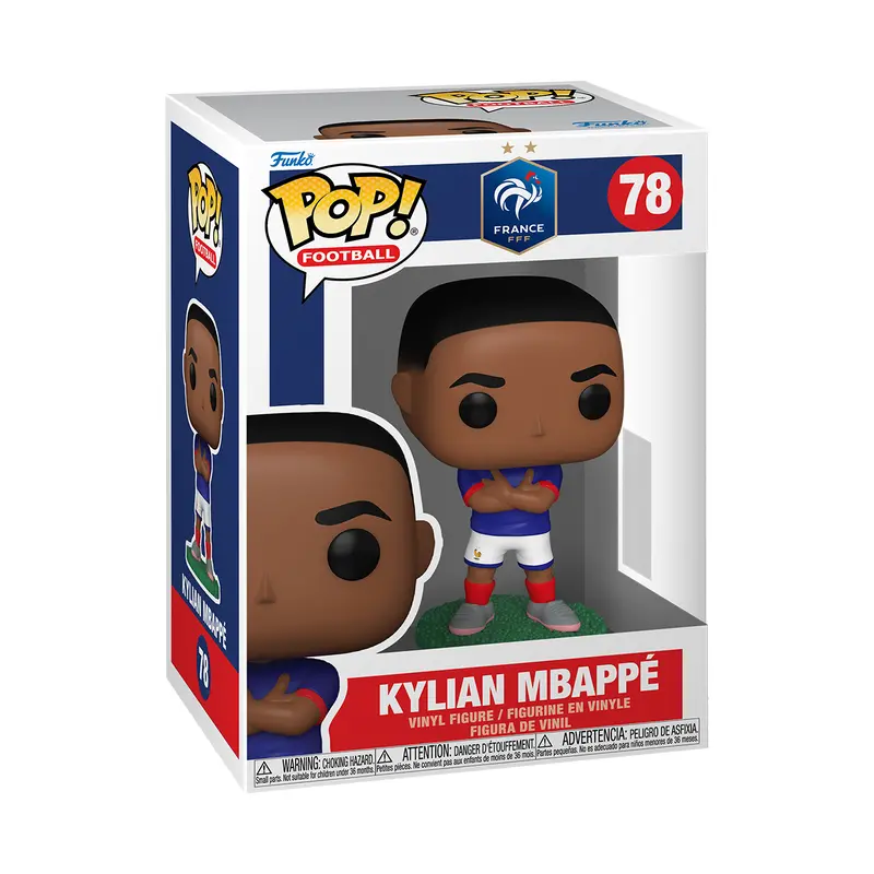 Фигурка Funko Pop! Football: France - Kylian Mbappé #78 - image 1