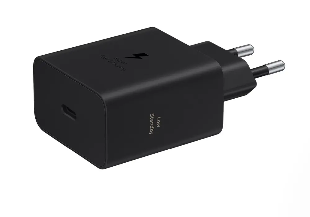 Зарядно устройство, Samsung 60W Power Adapter TA only W/O Cable Black - image 2