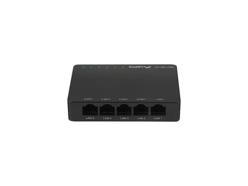 Комутатор, Lanberg Switch DSP2-1005-12V 5X 1Gb/S Unmanaged Gigabit Ethernet Desktop 12V - image 3