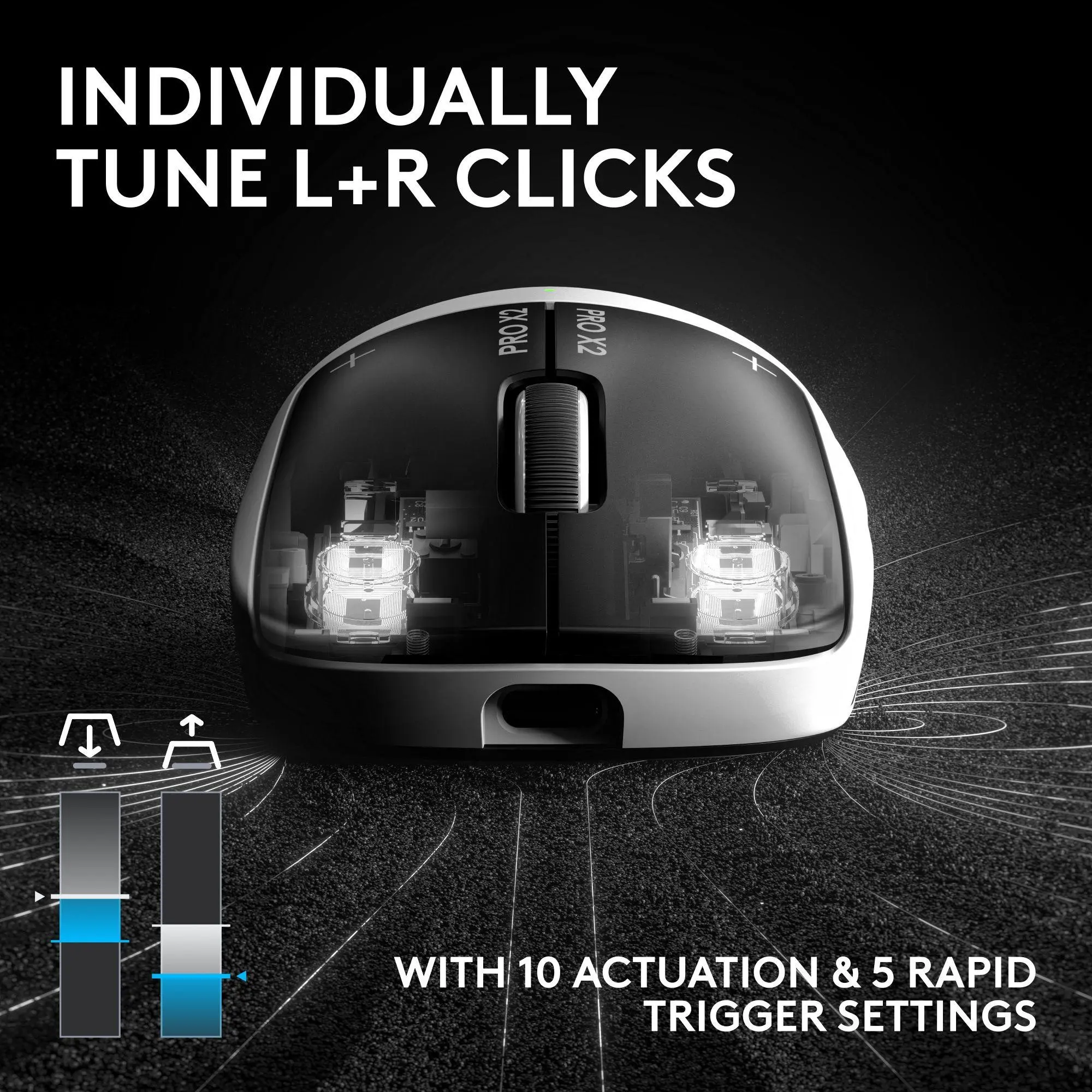 Mouse gaming Logitech G Pro X2 Superstrike - image 6