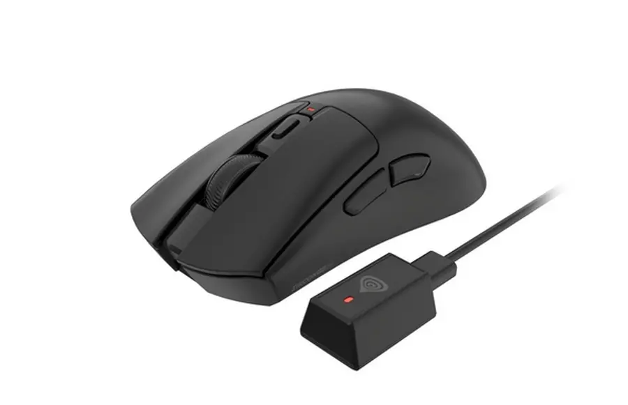 Мишка, Genesis Wireless Gaming Mouse Zircon 880 Pro 8K 30000dpi, Black