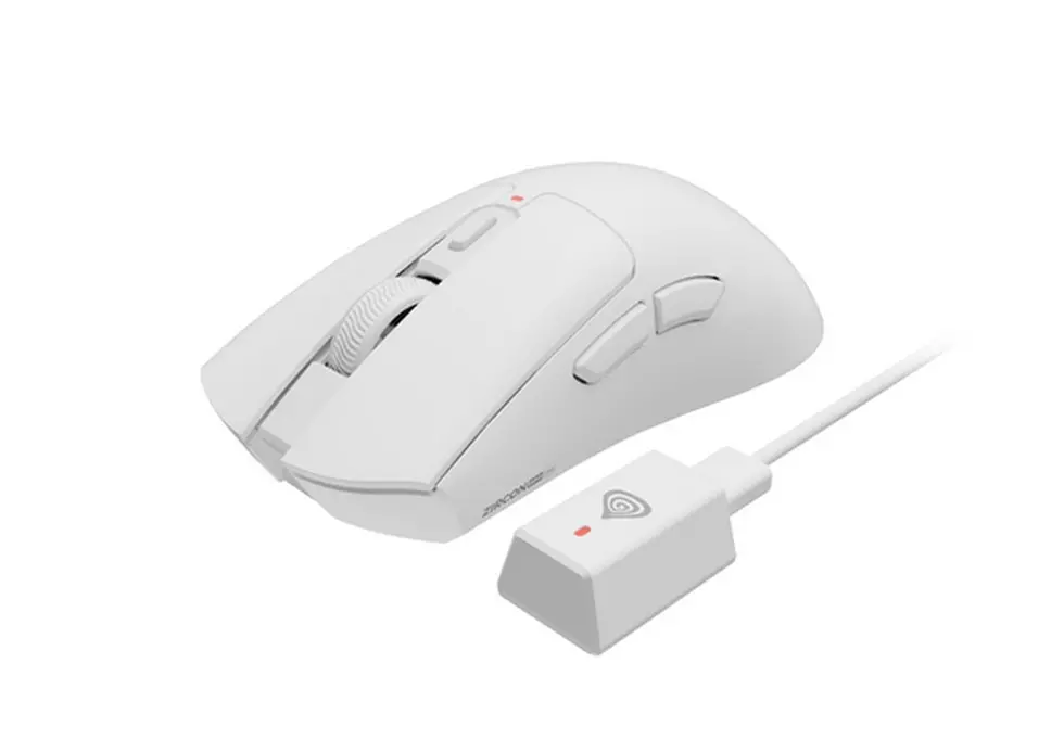 Мишка, Genesis Wireless Gaming Mouse Zircon 880 Pro 8K 30000dpi, White - image 1