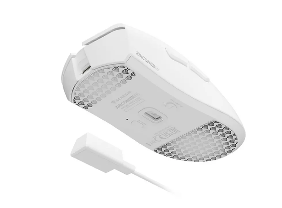Мишка, Genesis Wireless Gaming Mouse Zircon 880 Pro 8K 30000dpi, White - image 6