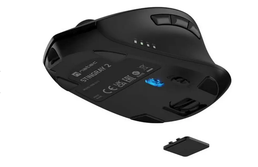 Комплект, Natec Stingray 2, Set 2 in 1 Keyboard + Mouse Wireless, US Layout - image 4