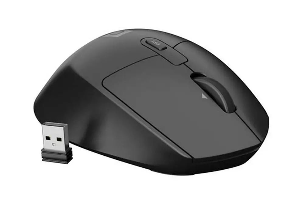 Мишка, Natec Mouse Kite Wireless 4000DPI Optical Silent tilt wheel, Black - image 5
