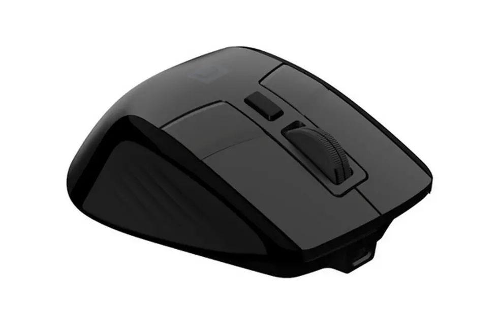 Мишка, Natec Mouse Jaguar Pro Wireless 4000DPI Optical Silent, fast scroll, programmable, Black - image 1