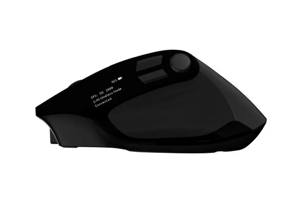 Мишка, Natec Mouse Jaguar Pro Wireless 4000DPI Optical Silent, fast scroll, programmable, Black - image 3