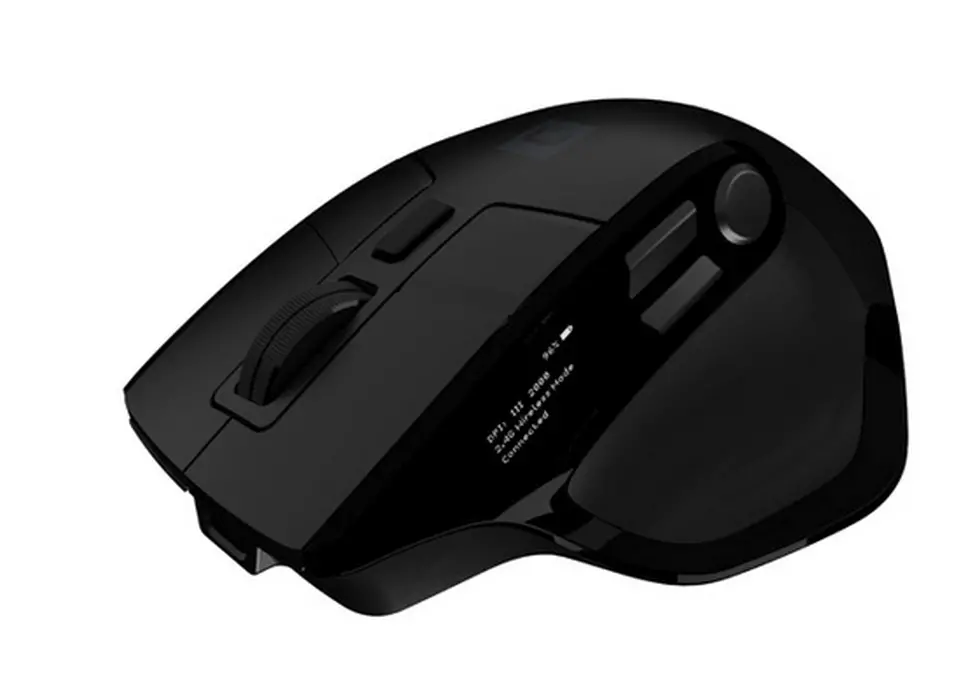 Мишка, Natec Mouse Jaguar Pro Wireless 4000DPI Optical Silent, fast scroll, programmable, Black - image 4
