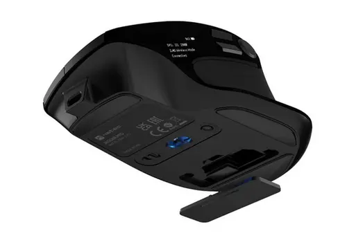 Мишка, Natec Mouse Jaguar Pro Wireless 4000DPI Optical Silent, fast scroll, programmable, Black - image 5
