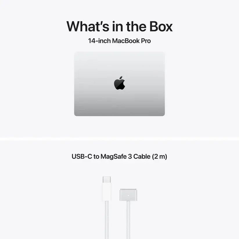 Лаптоп, Apple 14-inch MacBook Pro: Apple M5 Pro chip with 18-core CPU and 20-core GPU, 24GB, 2TB SSD - Silver - image 3