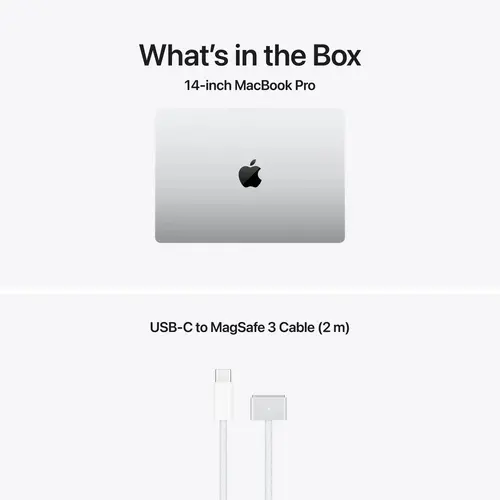 Лаптоп, Apple 14-inch MacBook Pro: Apple M5 Pro chip with 18-core CPU and 20-core GPU, 24GB, 2TB SSD - Silver - image 3