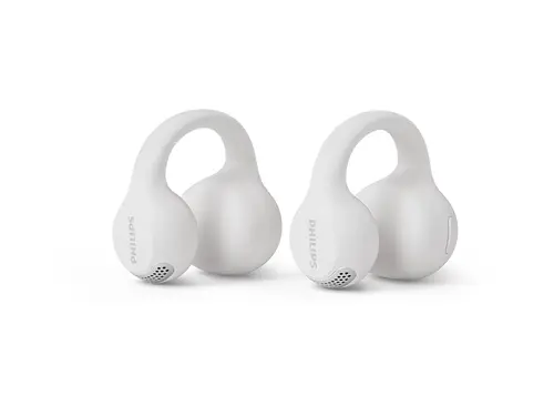 PHILIPS Open-Ear безжични слушалки Стил щипка за ухо До 28 часа време на възпроизвеждане бели - image 5