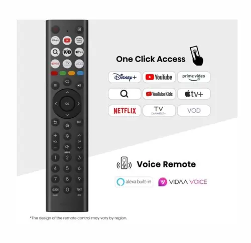 Телевизор, Hisense 50" A7Q, 4K Ultra HD 3840x2160, QLED, FALD, Quantum Dot, HDR 10+, HLG, Dolby Vision, Dolby Atmos, Smart TV, WiFi 5GHz, WiFi Direct, BT, Anyview Cast, 3xHDMI, 2xUSB, LAN, CI+, DVB-T2/C/S2, Black - image 2