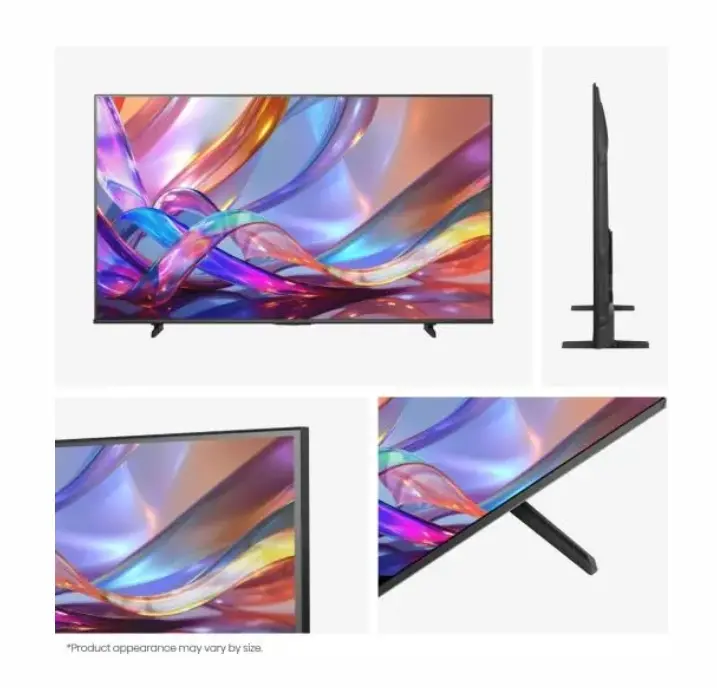 Телевизор, Hisense 50" E7S, 4K Ultra HD 3840x2160, QLED, Quantum Dot, HDR 10+, HLG, Dolby Vision, DTS Virtual X, Smart TV, WiFi, Light Sensor, BT, Anyview Cast, 3xHDMI, 2xUSB, LAN, CI+, DVB-T2/C/S2, Black - image 2