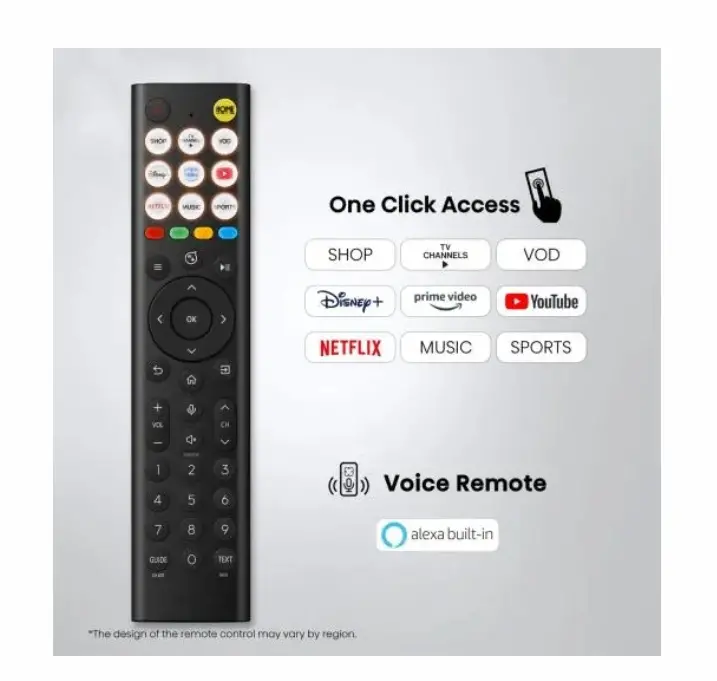 Телевизор, Hisense 50" E7S, 4K Ultra HD 3840x2160, QLED, Quantum Dot, HDR 10+, HLG, Dolby Vision, DTS Virtual X, Smart TV, WiFi, Light Sensor, BT, Anyview Cast, 3xHDMI, 2xUSB, LAN, CI+, DVB-T2/C/S2, Black - image 3