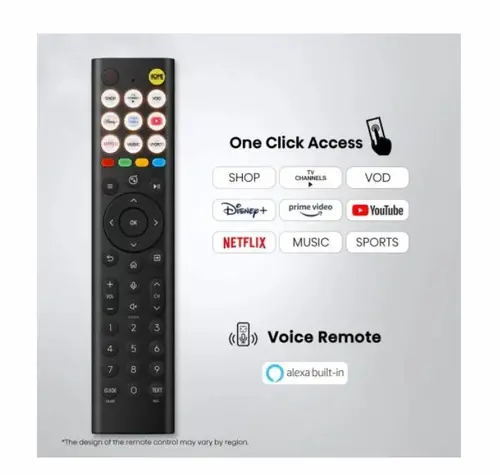Телевизор, Hisense 50" E7S, 4K Ultra HD 3840x2160, QLED, Quantum Dot, HDR 10+, HLG, Dolby Vision, DTS Virtual X, Smart TV, WiFi, Light Sensor, BT, Anyview Cast, 3xHDMI, 2xUSB, LAN, CI+, DVB-T2/C/S2, Black - image 3